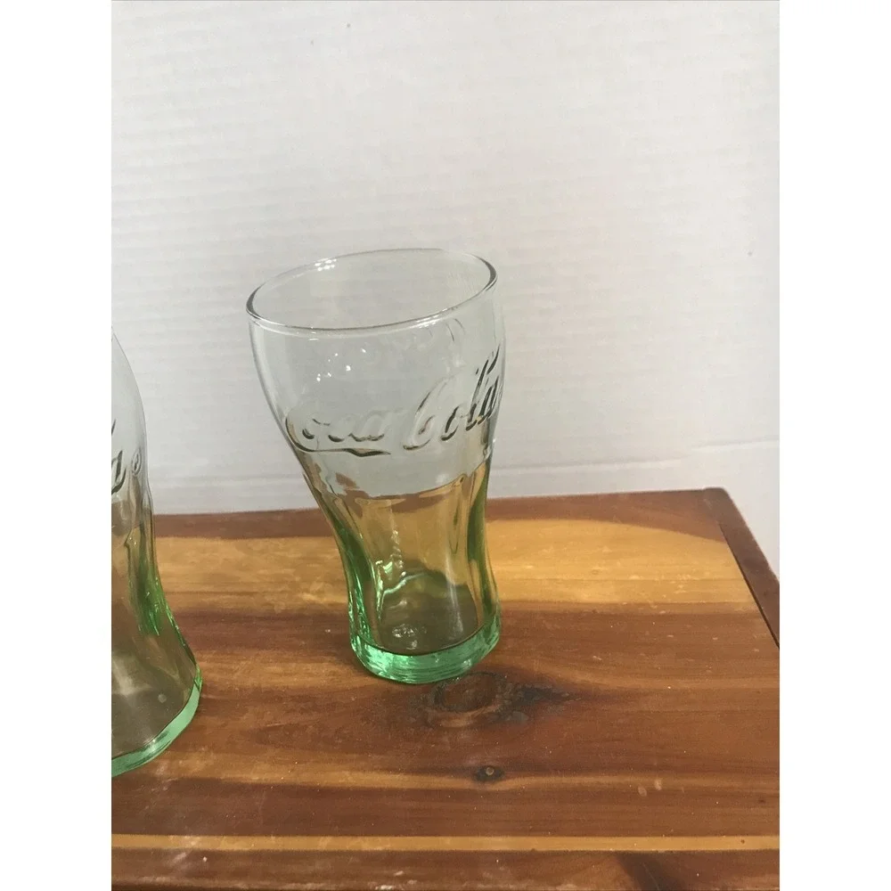 Vintage Coca-Cola Georgia Green‎ Embossed Logo 6